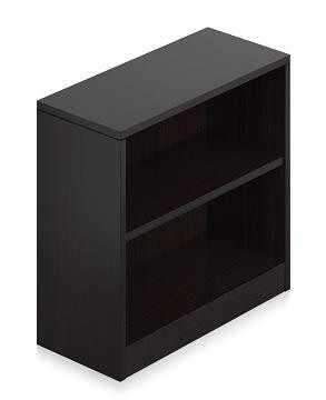 Offices To Go SL30BC-AEL Espresso Bookcase with Adjustable Shelf
