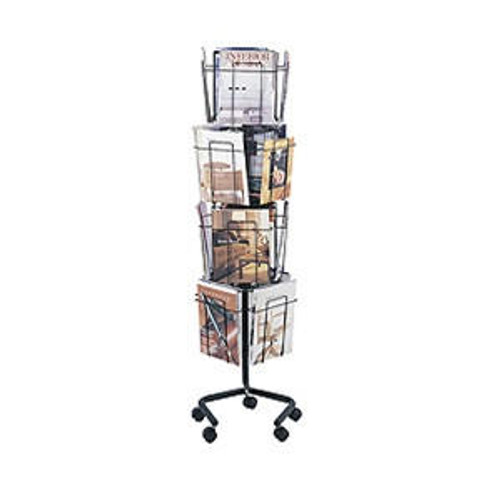 Safco Products Safco Rotary Literature Rack 4139CH 