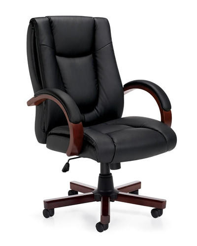 Best jude office chair - leather desk chair - multiwood