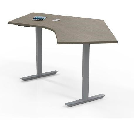 Mayline Group Mayline ML 2 Stage Height Adjustable 120 Degree Surface Table 5248DLH (Multiple Finish Options!)