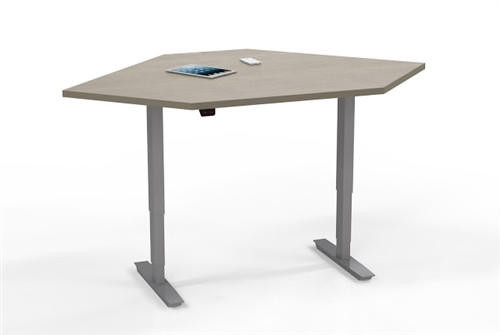Mayline Group Mayline ML 3 Stage Height Adjustable Corner Surface Table 5348CSLH (Multiple Finish Options!)