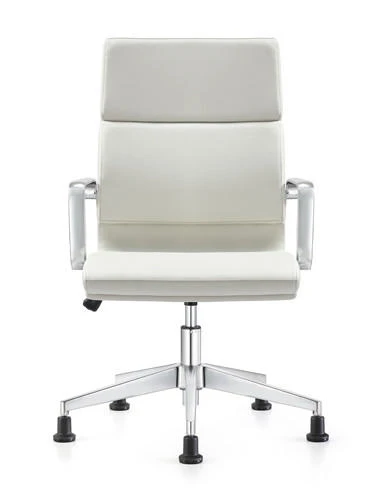 Woodstock Marketing Jimi Off White Leather Side Chair