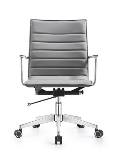 Woodstock Marketing Joe Mid Back Leather Conference Chair (5 Colors!)