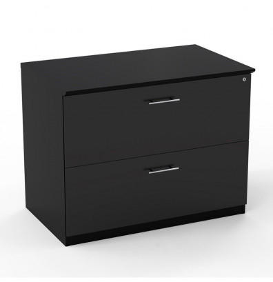 Medina Mocha 2 Drawer Locking Lateral File Cabinet