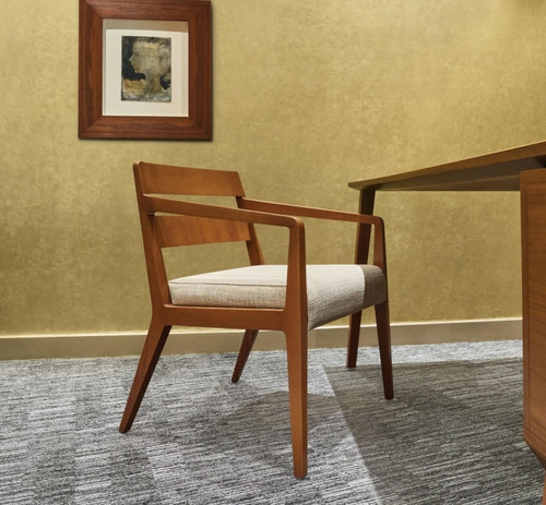 Global Total Office Global Chap Wood Back Armchair