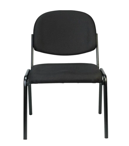 Eurotech Seating Dakota Series Black Fabric Guest Chair 8014