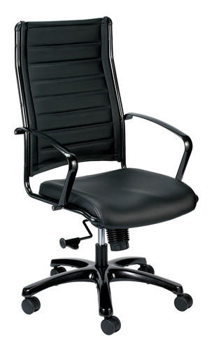  Eurotech Seating Europa High Back Office Chair with Metallic Frame 