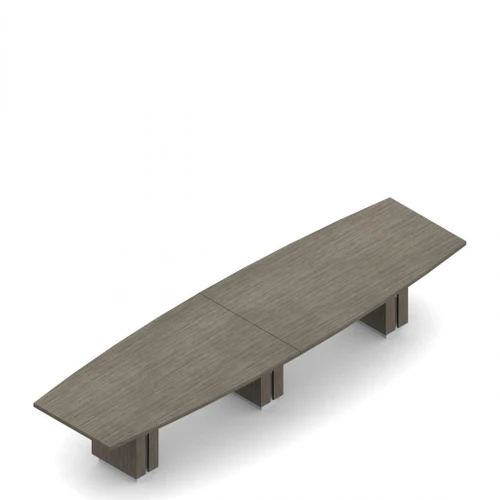 Global Total Office Global Zira Large Boat Shaped Boardroom Table (6 Sizes!)