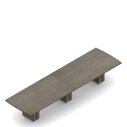 Global Total Office Global Zira Large Bow End Boardroom Table (6 Sizes!)