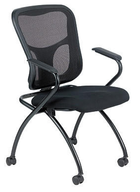 Eurotech Seating Flip Series Nesting Chair with Arms (2 Pack!)