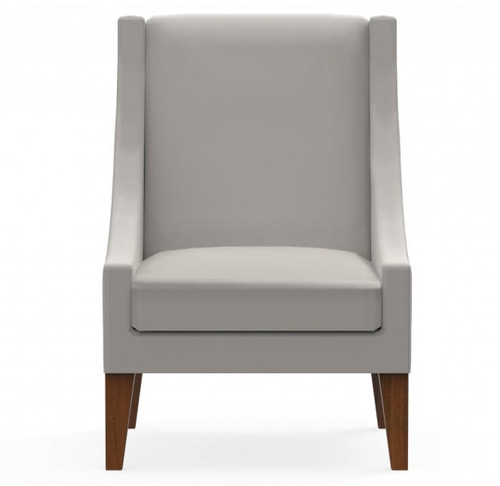 Global Total Office Global Vitrola High Back Mid Century Modern Fabric Lounge Chair 