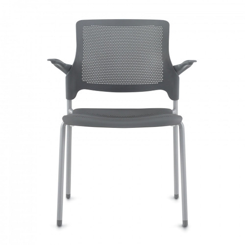 Global Total Office Global Stream Stackable Polypropylene Armchair 