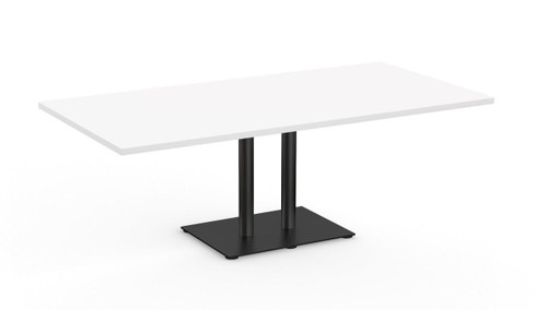  Special-T Contemporary Rectangular Conference Table with Metal Base 