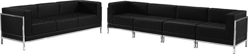  Flash Furniture Imagination Series 5 Piece Tufted Reception Furniture Set 