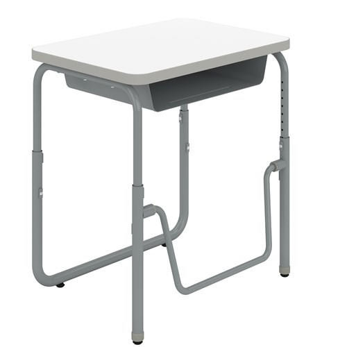 Safco Products Safco AlphaBetter 2.0 Adjustable Student Desk with Storage 