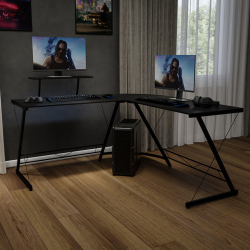  Flash Furniture L-Shaped Corner Computer Desk 