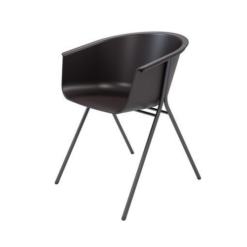 KFI Studios Roqa Contemporary Poly Seat Bucket Chair