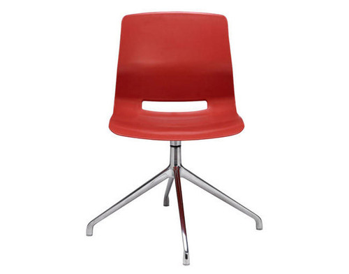 KFI Studios KFI IMME Polypropylene Fixed Base Swivel Chair FP2700 