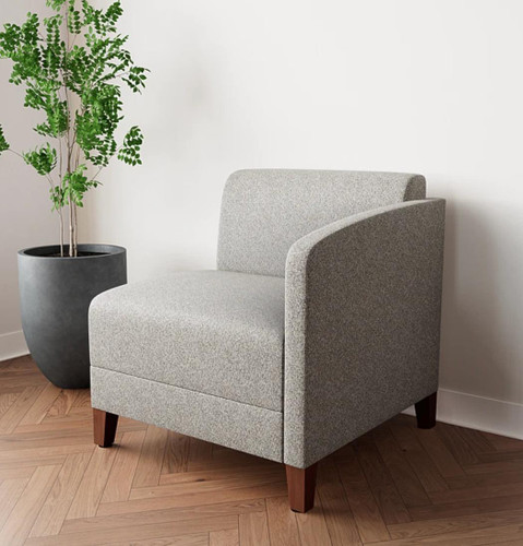  Lesro Fremont Single Left Arm Reception Chair FT1104 (Available with Power!) 