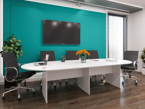 i5 Industries Kai Collection 10' Racetrack Laminate Conference Table CT120 i5 Industries Kai Collection 10' Racetrack Laminate Conference Table CT120