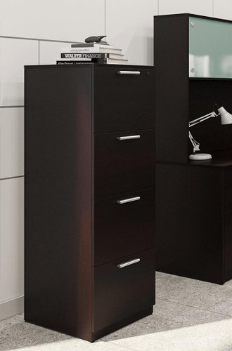 i5 Industries Kai 4 Drawer Vertical File Cabinet VF4DR