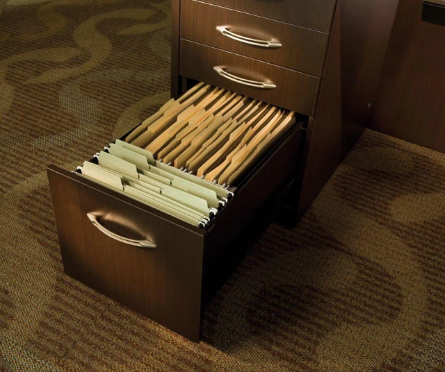 Officesource Stack Chair i5 Industries Rayne Reversible U-Desk Configuration with Storage