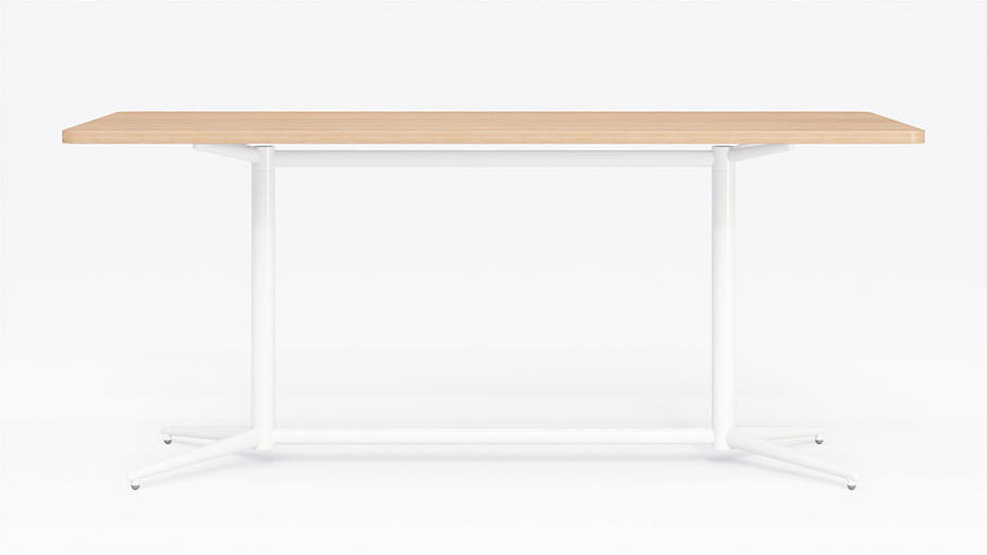 KFI Studios KFI Vaux 7' Rounded Edge Rectangular Counter Height Conference Table (Power Options!) 