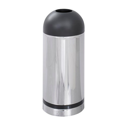 Safco Products Safco Reflections Collection Open Top Dome Receptacle 9871 