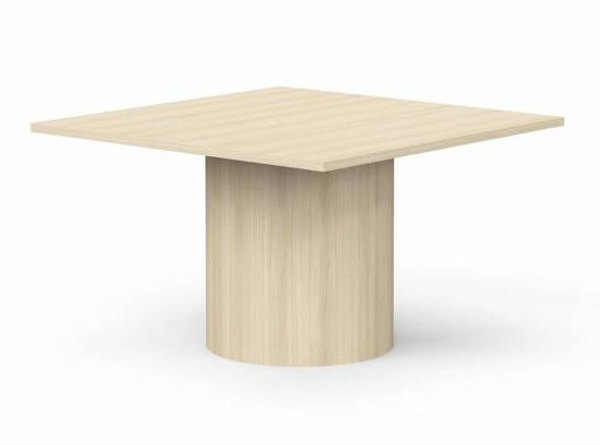 Global Total Office Global 48" Square Meeting Table with Drum Base G48SZ 