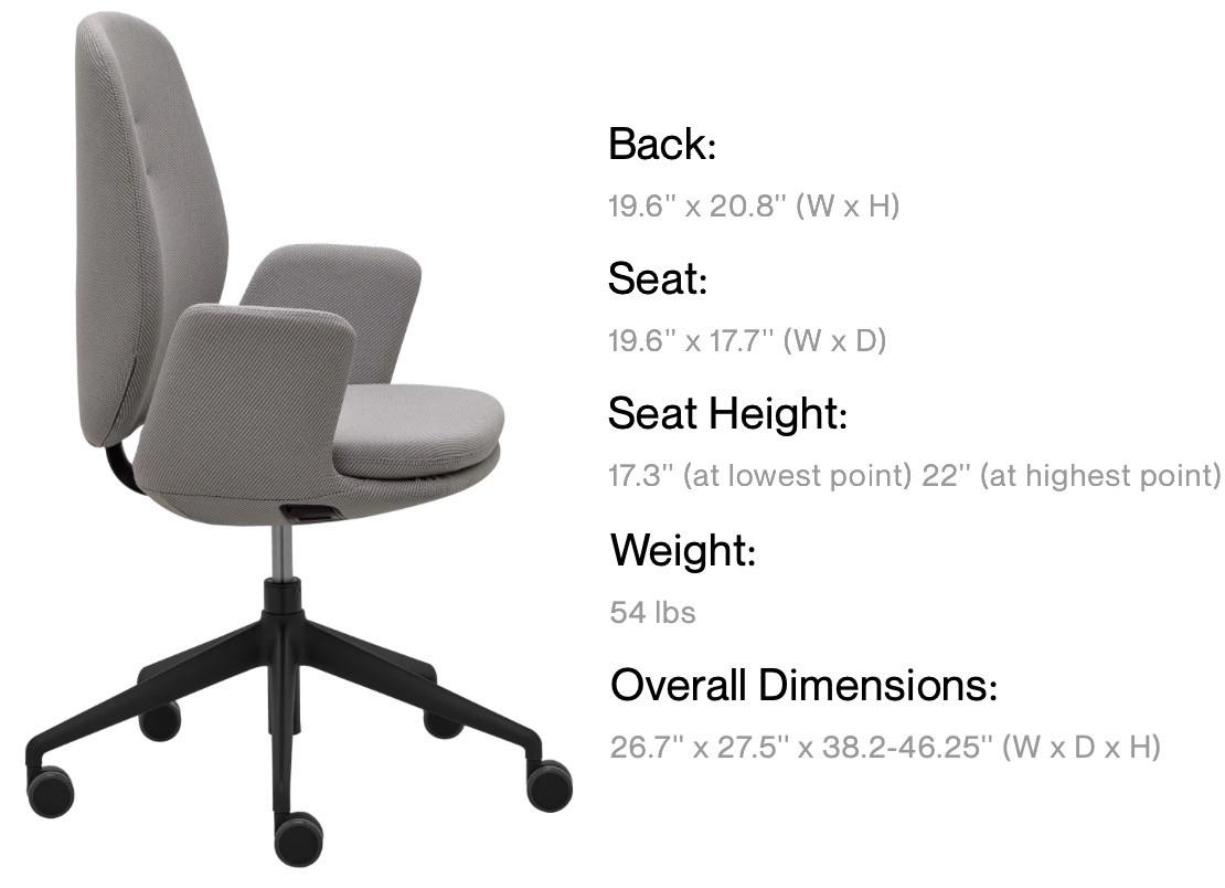 Eurotech Seating Centrik Modern Office Chair