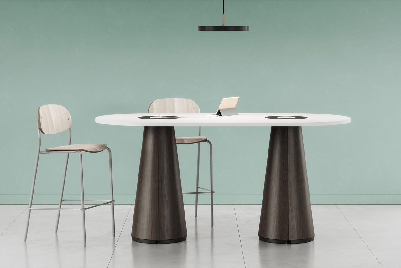 KFI Studios KFI Ember Standing Height Conference Table (Available with Power!) 