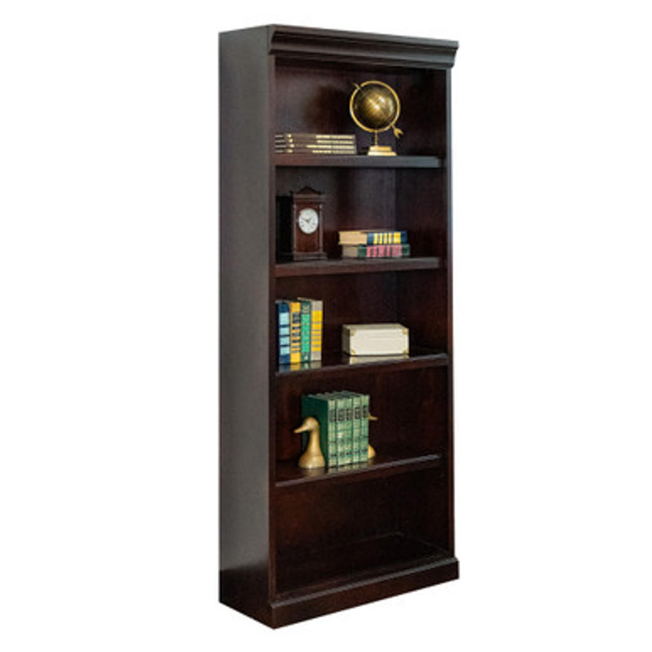  Office Source Rowland Collection Mahogany Bookcase CM3072 