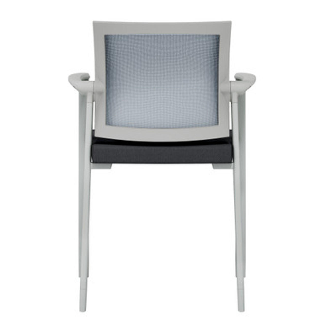  Office Source Oslo Gray Mesh Side Chair 605MMF (Includes Casters!) 