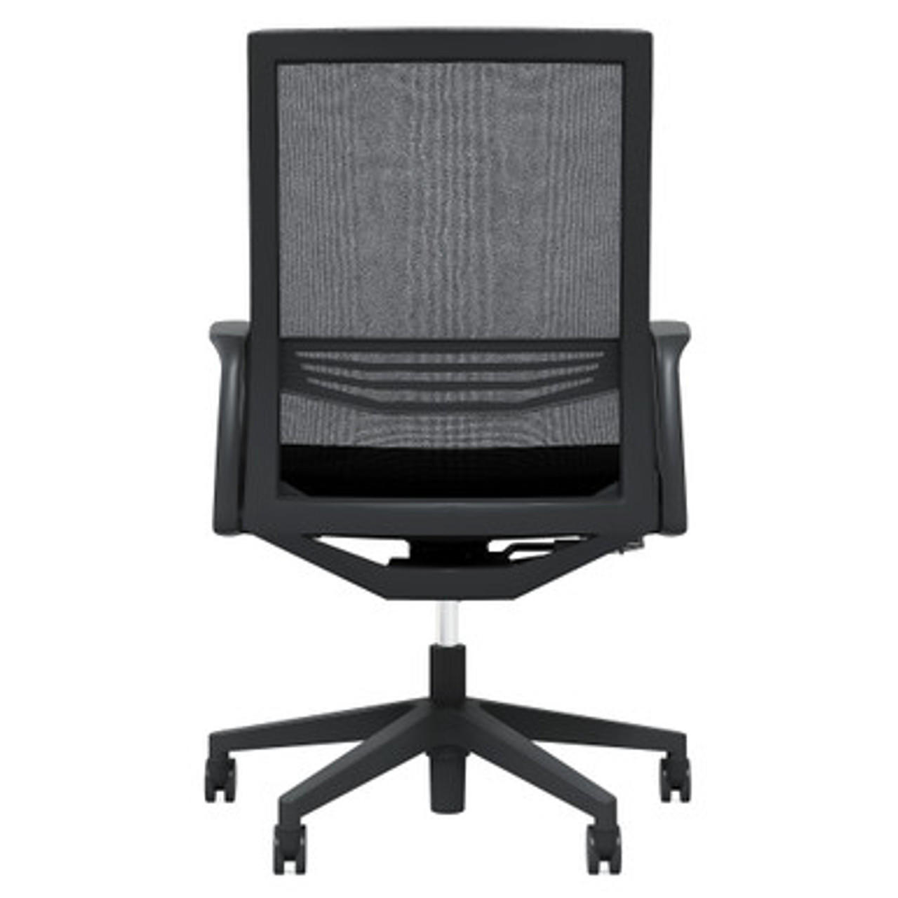  Office Source Oslo Black Mesh Mid Back Conference Chair 602MMF 