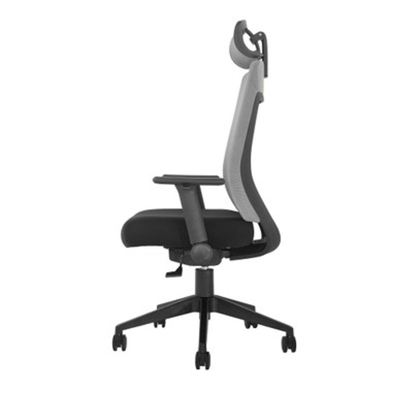  Office Source Vyka Flip Arm High Back Mesh Task Chair with Headrest 1101HMF 