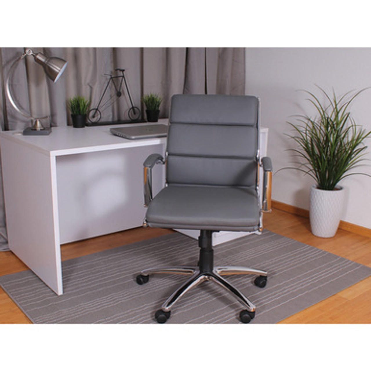 Office Source Merack Mid Back Segmented Cushion Conference Chair 1505V