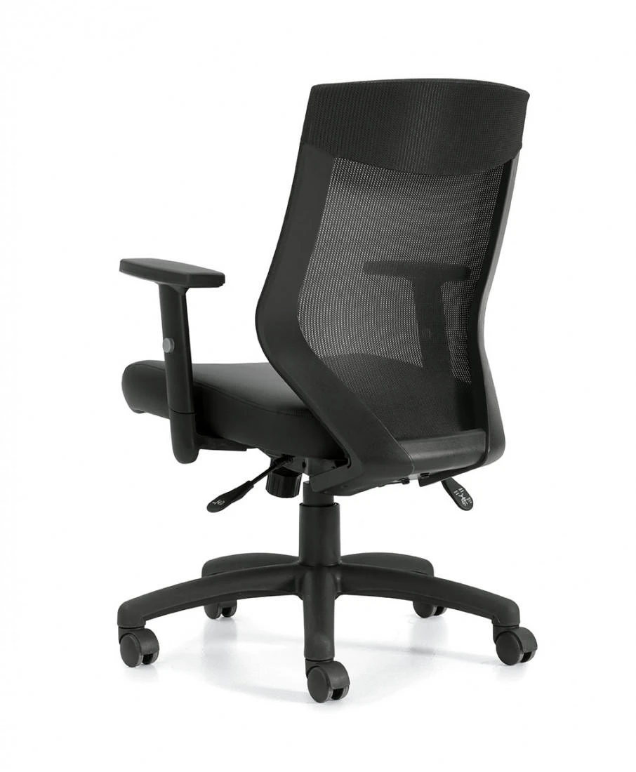 Offices To Go Contemporary Mesh Synchro-Tilter Ergonomic Chair OTG10704B