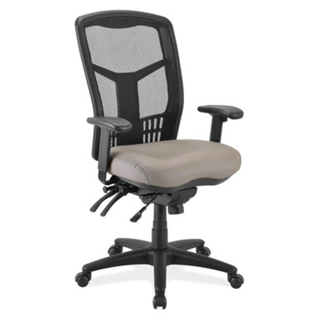  Office Source CoolMesh Collection Ergo Mesh Chair with Antimicrobial Seat 7704ASNSA 