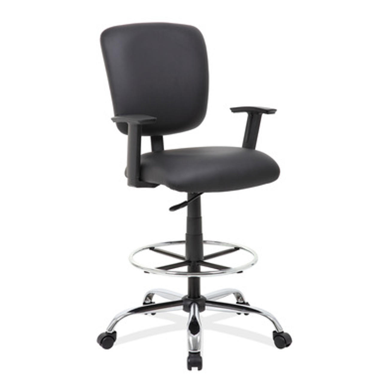  Office Source Task Force Collection Easy Clean Task Stool 6801FPFRA 