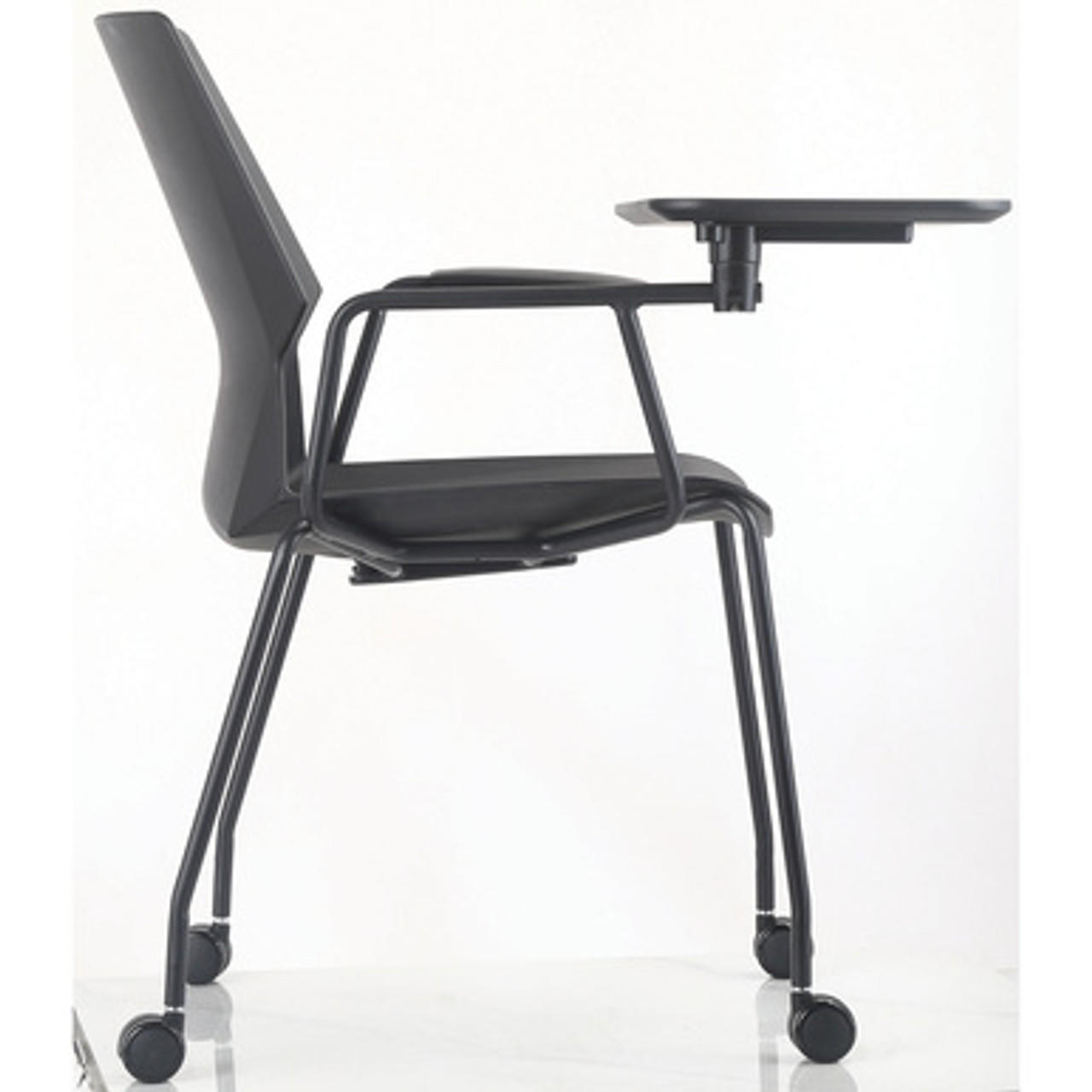 Office Source Scholar Collection Mobile Training Room Chair with Tablet Arm and Casters 08AF1MMT 