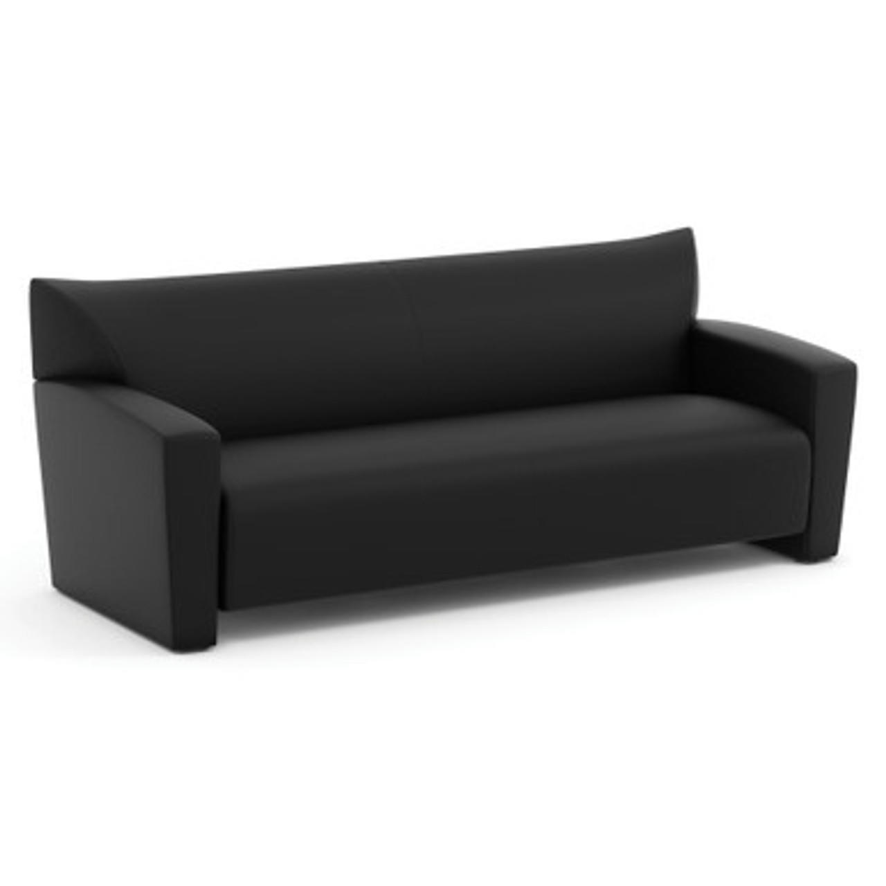  Office Source Tribeca Wipe Clean Vinyl Reception Sofa 9683A 