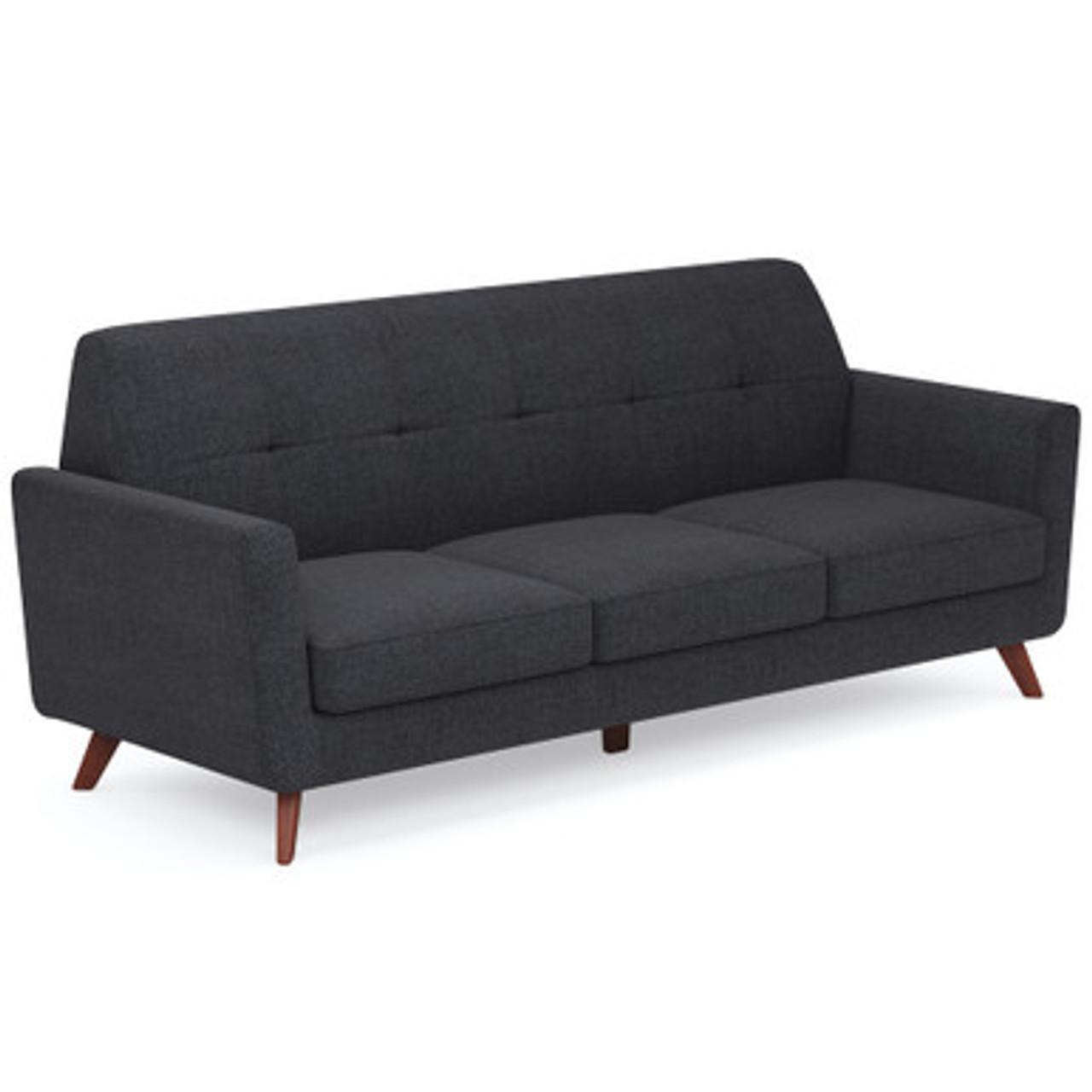 Office Source Partridge Collection Sofa with Wood Legs 50621F