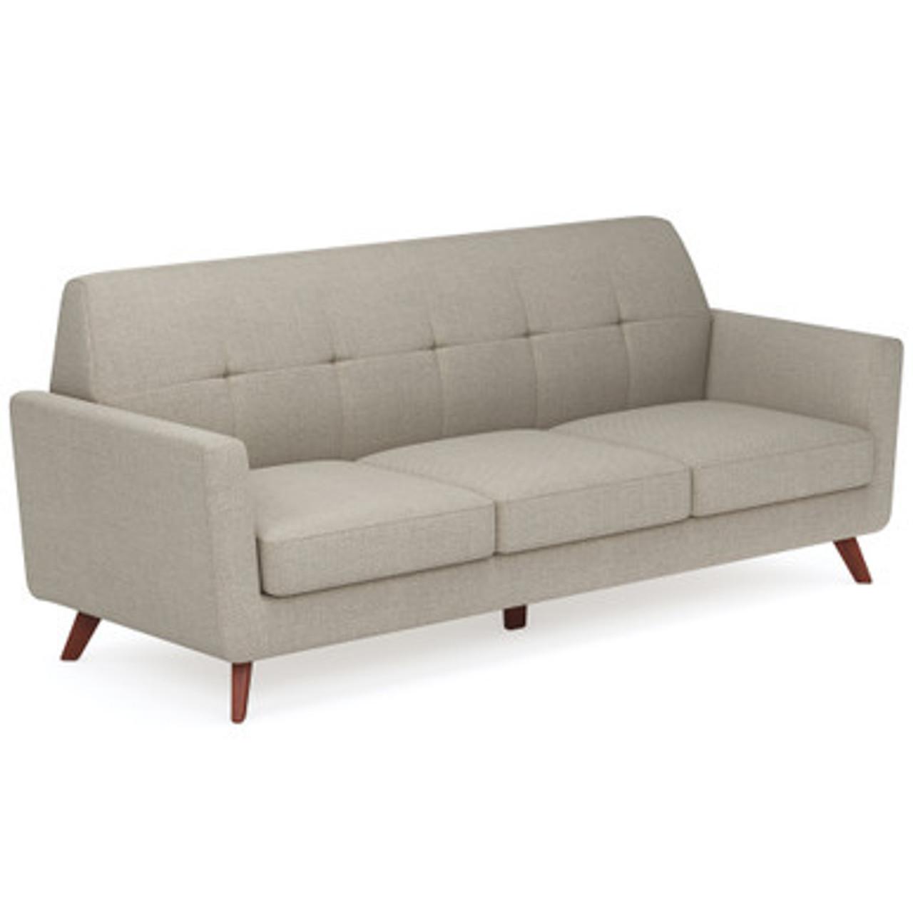 Office Source Partridge Collection Sofa with Wood Legs 50621F