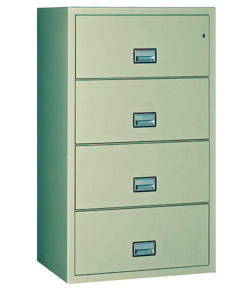 Phoenix Safe Phoenix 4 Drawer Lateral Fire File LAT4W31 