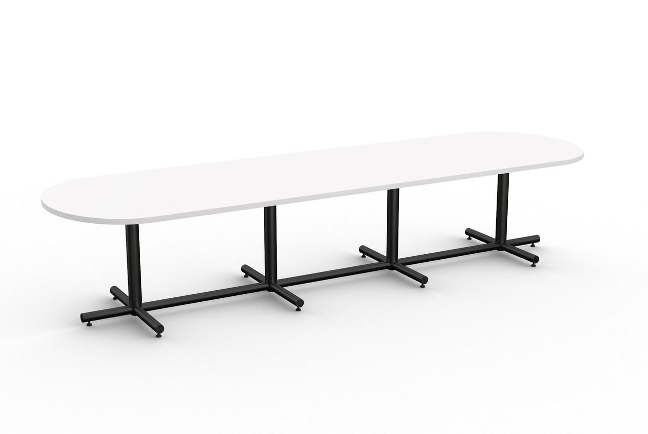  Special-T Connect Collection 12' Racetrack Conference Table 