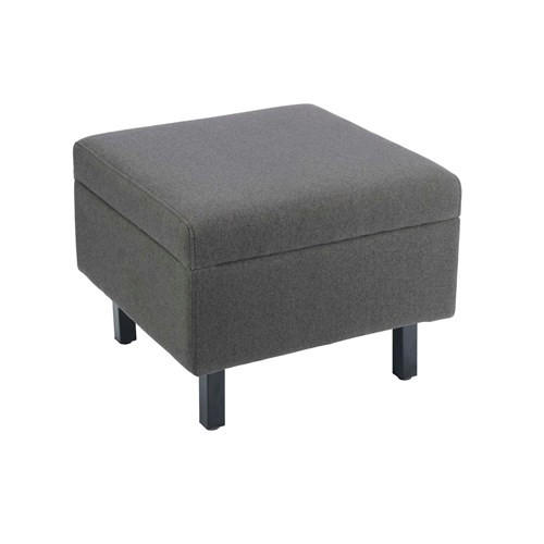 Safco Movvi Modular Single Seat Chair MISSBN