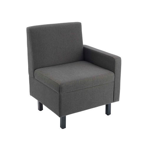 Mayline Group Safco Movvi Modular Left Arm Lounge Chair MISSAL 
