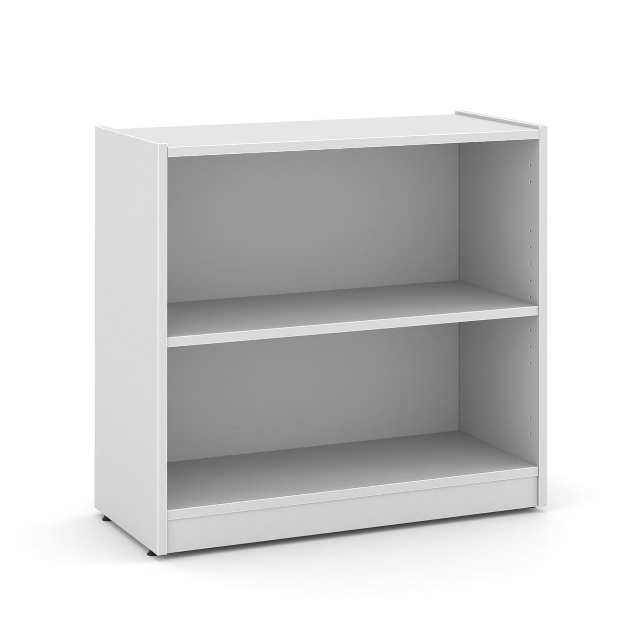  Office Source OS Laminate 2 Shelf Bookcase PL154 