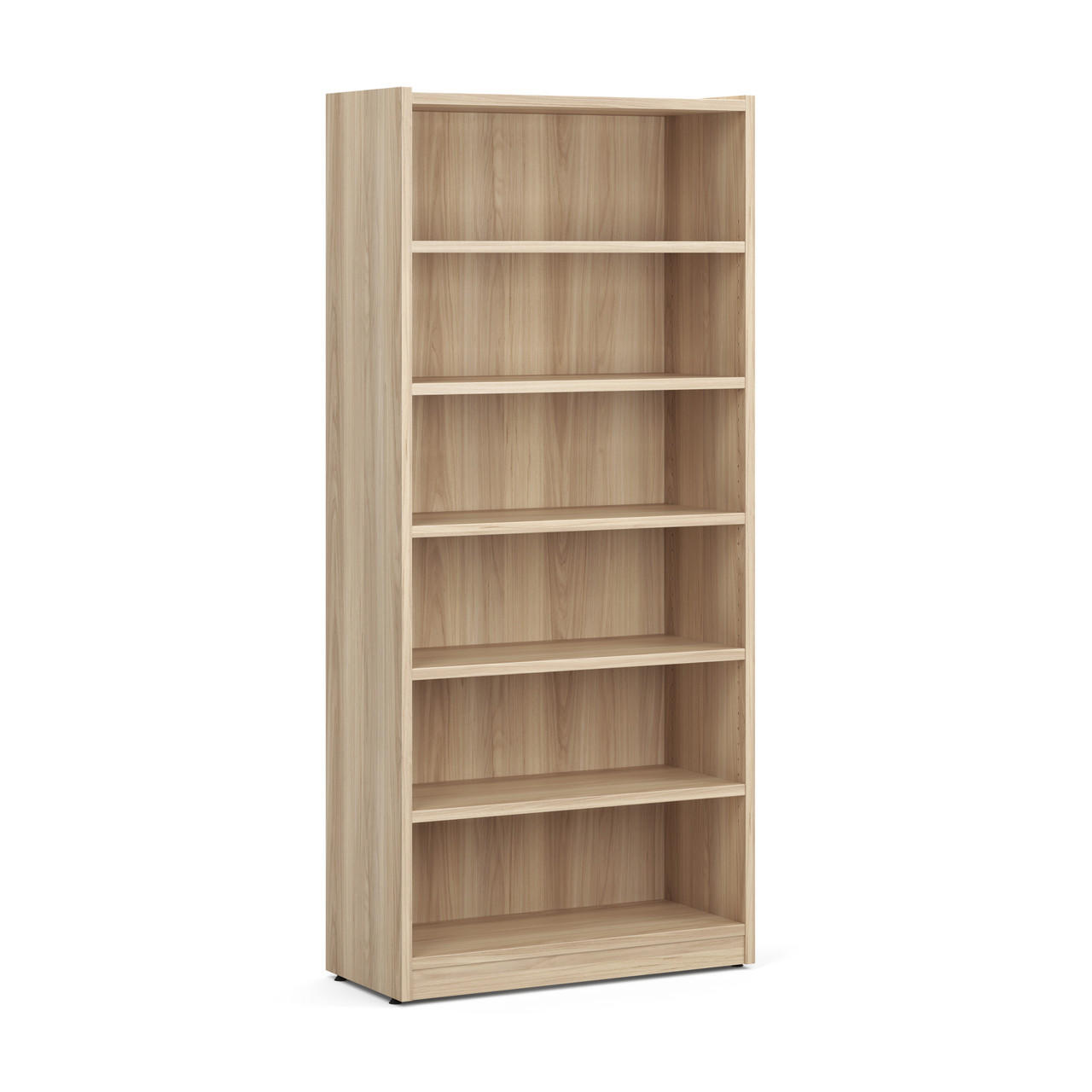 Office Source OS Laminate 6 Shelf Bookcase PL156 