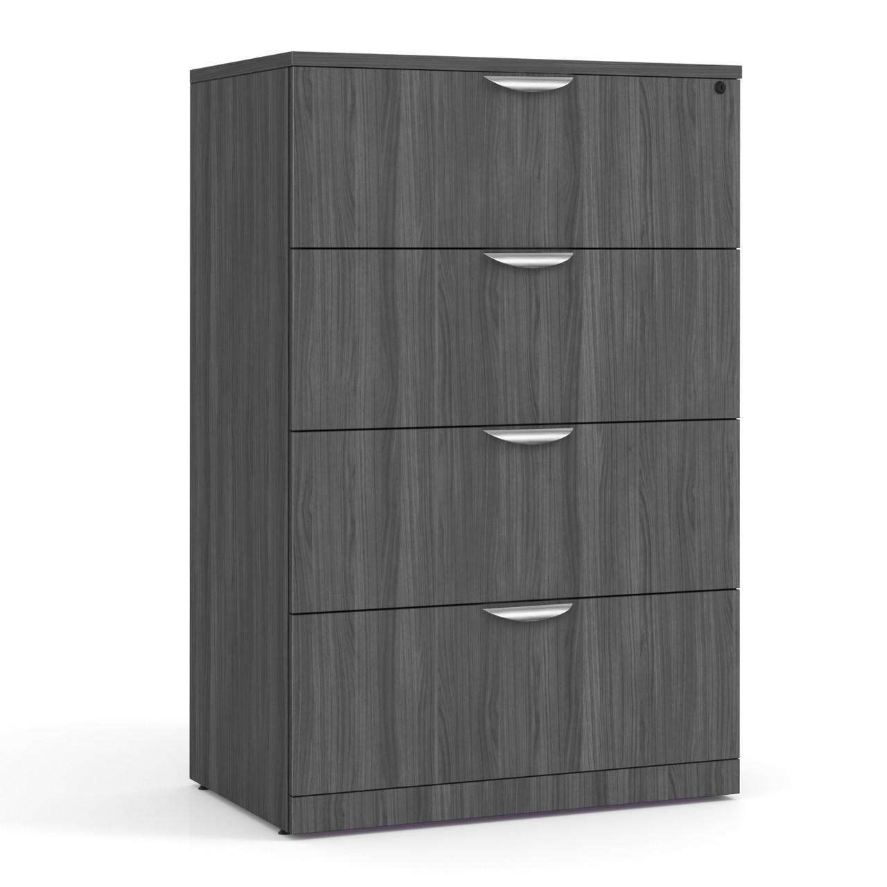 Office Source OS Laminate 4 Drawer Lateral Filing Cabinet OS184